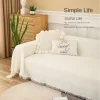 Cloth cover four seasons universal sofa cover full package full cover mat French ins wind cushion cover towel white girl feeling