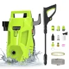 3000W Electric High Pressure Washer 200Bar 3000PSI Power Jet Wash Patio Car Jet Washers with 7m Hose, Adjustable Nozzle