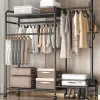 Durable Double-Pronged Clothes Rail Rack - Ideal for Garment Display & Organization in the UK