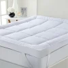 Luxurious Hotel-Style Mattress Topper White Color - 10cm/4