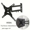 TV Wall Mount 32-55 inch LCD LED Monitor Adjustable TV Wall Bracket Extending Long Arm TV Wall Mount Max VESA 400x400mm