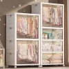 Wardrobe baby clothes storage box household large-capacity locker