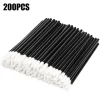 100/200pcs Lip Wands Applicators Eyelashes Brushes Lipstick Brush Mascara Applicator Gloss Wands Eyelash Extension Makeup Tool