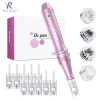 Authentic Dr. Pen Ultima M7 12Pcs 0.25mm Needles Multi-function Facial Mesotherapy Skin Wireless Electric Derma Beauty Device