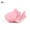 Fish-Shaped Cat Treat Dispenser Toy Food Leakage Bite-Resistant Cat Treat Feeder Silicone Teeth Cleaning Teeth Grinding Toy