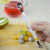 Mini Apple Ball Digger Melon Spoon Ice Cream Dig Scoop Stainless Steel Double-end Cooking Tool Kitchen DIY Accessories Gadgets