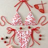Sexy Micro Bikini Women Swimsuit 2025 Two-piece Thong Bikinis Sets Lace Up Beach Wear Female Swimwear for Woman Bathing Suits