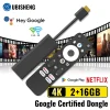 UBISHENG GD1 Google certified Android 11 4K BT Voice Remote S905Y4 AV1 2GB RAM 16GB ROM 5G WiFi Smart Android TV Box TV Stick